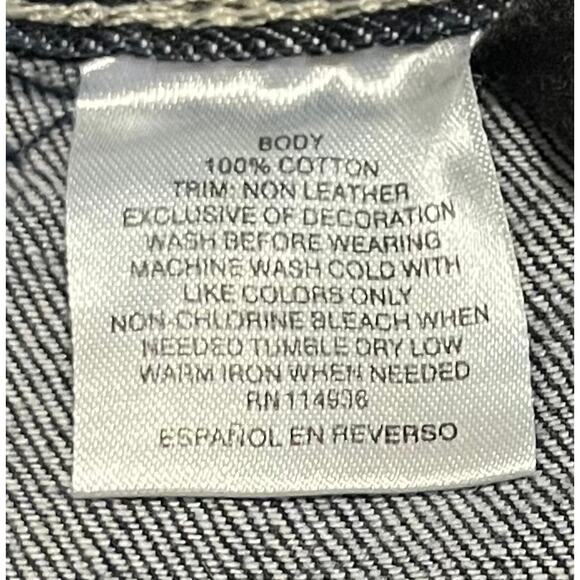 I.N.C. COPENHAGEN BOOT CUT HIGH-RISE JEANS, MENS, 32W-34L, DISTRESSED DENIM BLUE - Picture 12 of 12